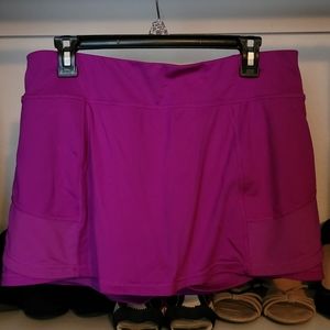 NWOT Purple Xersion Tennis Skirt